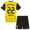 Conjunto (Camiseta+Pantalón Corto) Borussia Dortmund Maatsen 22 Primera Equipación 2024-25 - Niño